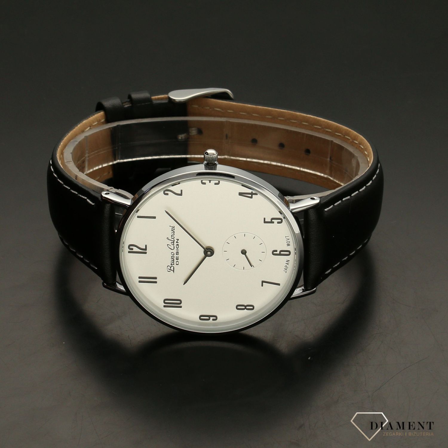 Zegarek męski na pasku Bruno Calvani Classic BC90812 SILVER.jpg